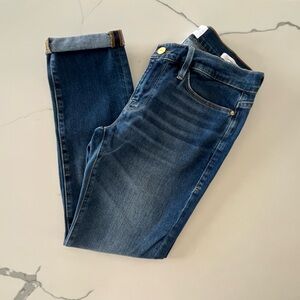 Frame Denim - Le Garçon Boyfriend Jeans - Size 26 - Distressed - Eaton